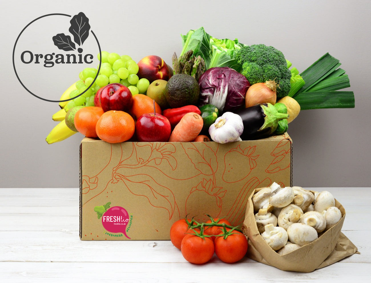 Organic Fruit and Veg Box