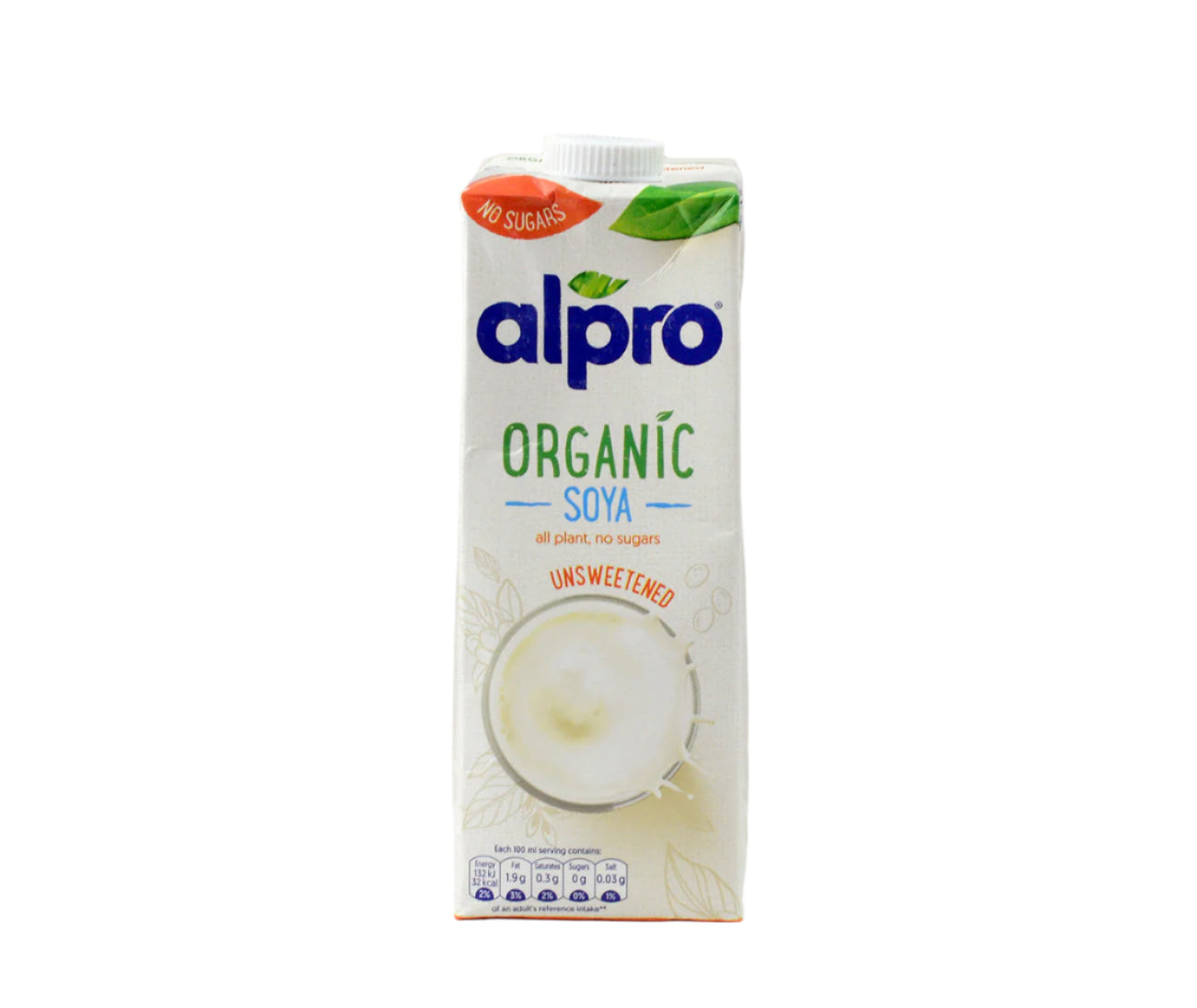 Alpro Organic Soya Unsweetened (1l)