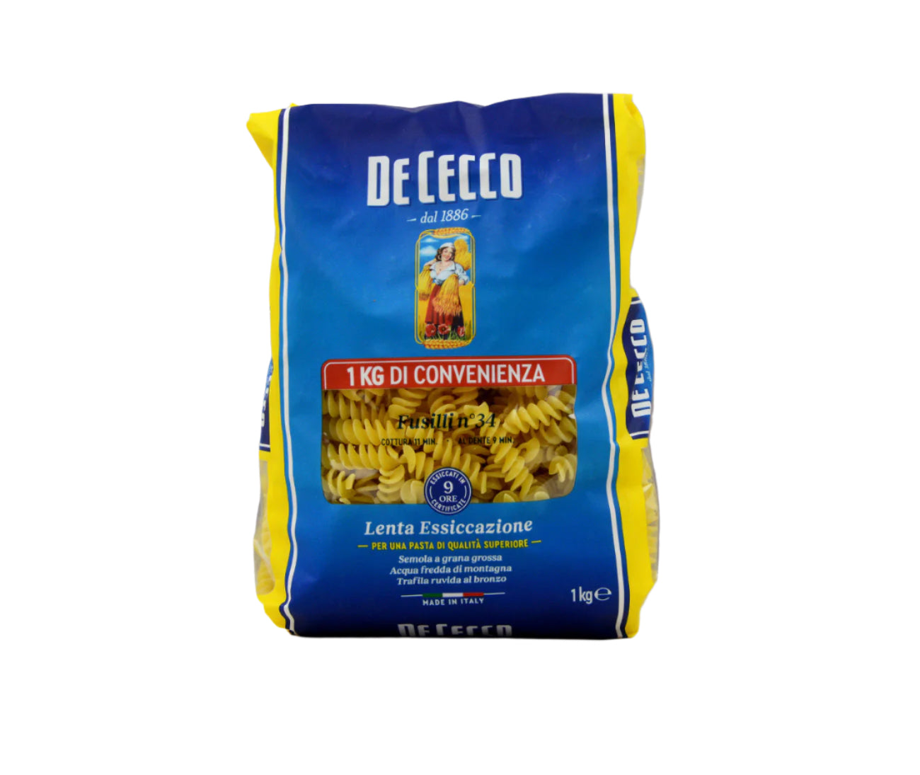 De Cecco Fusilli Pasta (1kg)