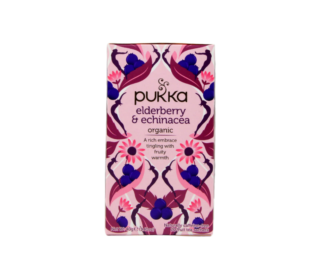 Pukka Elderberry & Echinacea Organic Tea (20 bags)